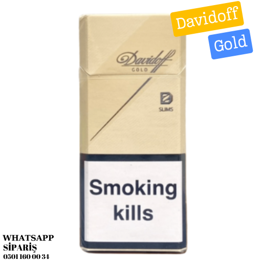 Davidoff Gold Slim Sigara x10 Paket