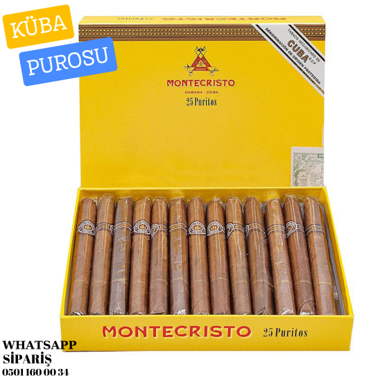 Montecristo Puritos 25'li Cigarillos Montecristo Puritos 25'li Cigarillos