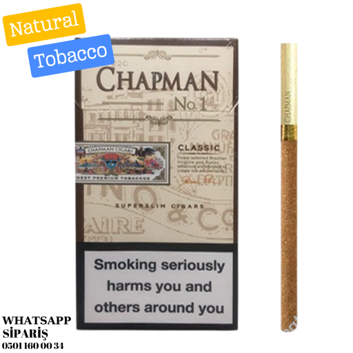 Chapman Classıc Natural Süper Slim Sigara x10 Paket