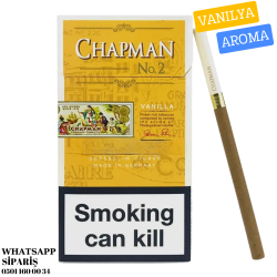 Chapman Vanılla Süper Slim Tatlı Vanilya Aromalı Sigara x10 Paket