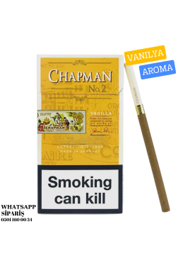 Chapman Vanılla Süper Slim Tatlı Vanilya Aromalı Sigara x10 Paket