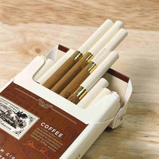 Chapman Coffee Tatlı Süper Slim Kahve Aromalı Sigara x10 Paket