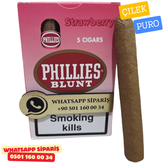 Phillies Blunt Strawberry (Çilek) 5’li Puro