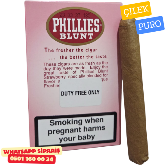 Phillies Blunt Strawberry (Çilek) 5’li Puro