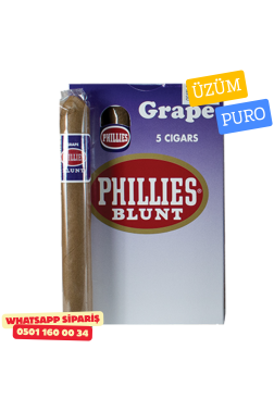 Phıllıes Blunt Grape (Üzüm) 5's Puro