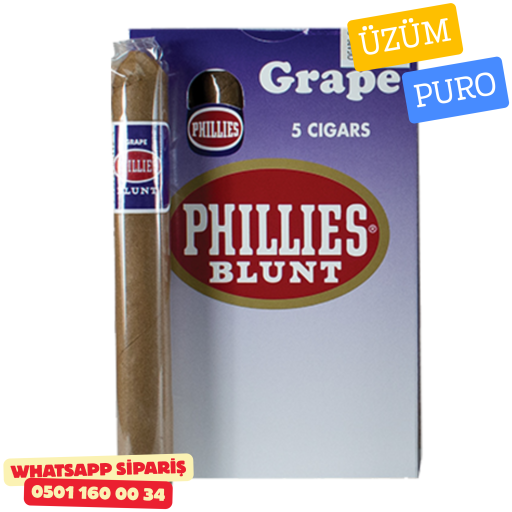 Phıllıes Blunt Grape (Üzüm) 5's Puro