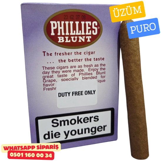 Phıllıes Blunt Grape (Üzüm) 5's Puro