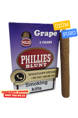 Phıllıes Blunt Grape (Üzüm) 5's Puro