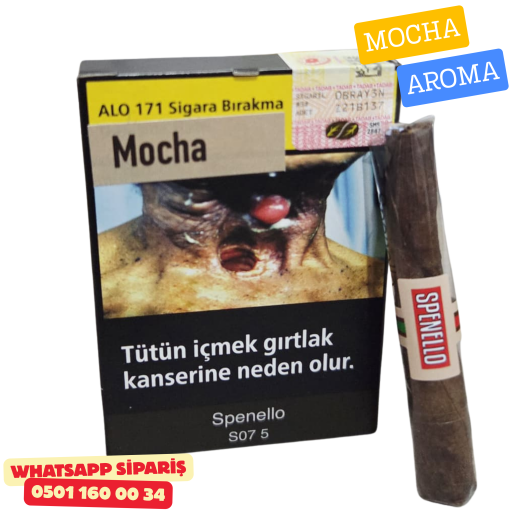 Spenello S07 5 Toscanello Mocha Aromalı 5'li Puro Paket