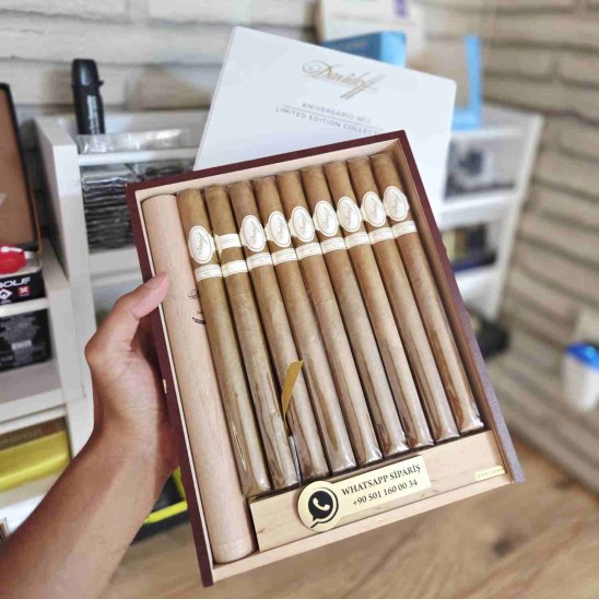 Davidoff Aniversario No. 1 Limited Edition Double Corona 10'lu Puro Kutu