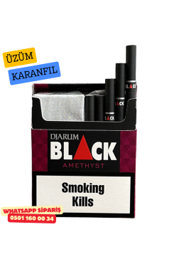 Djarum Black Amethyst Üzüm Karanfil Sigara x10 Paket