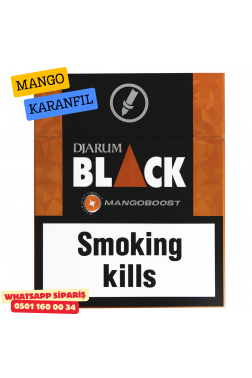 Djarum Black MangoBoost Mango Karanfil Sigara x10 Paket