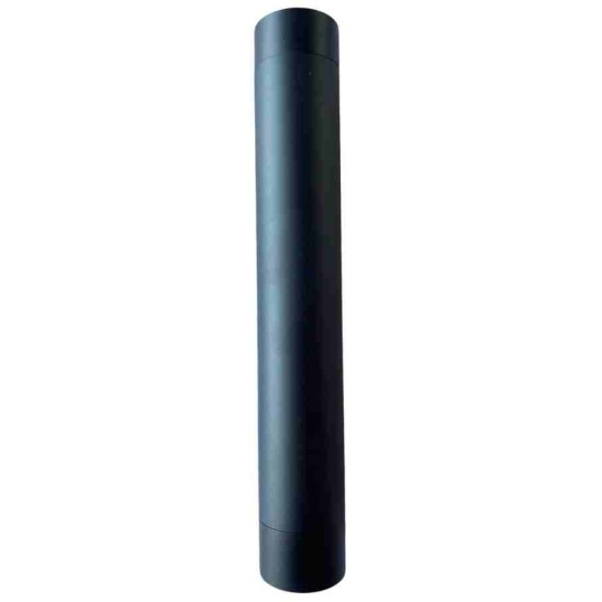 Cohiba Tekli Metal Siyah Puro Tüpü