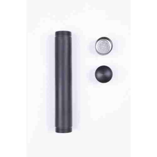 Cohiba Tekli Metal Siyah Puro Tüpü