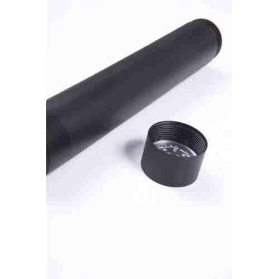 Cohiba Tekli Metal Siyah Puro Tüpü