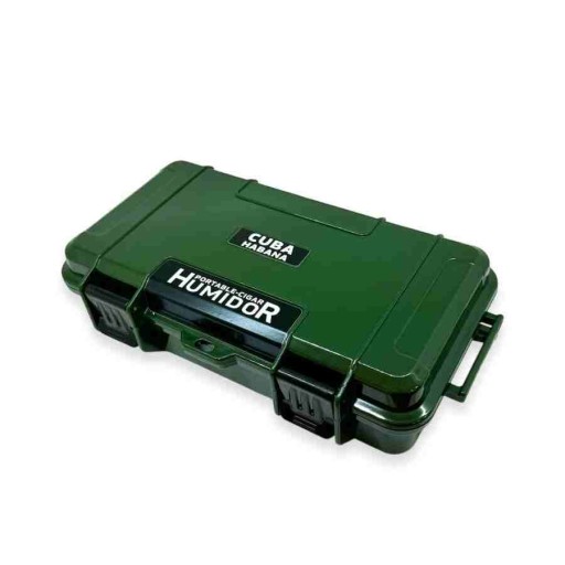 Plastik Seyahat Puro Taşıma Kutusu Yeşil 5's