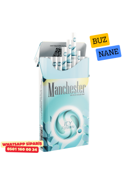 Manchester Superslim Icy Fusion - Buz ve Nane Sigara x10 Paket