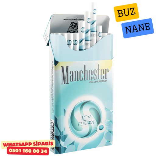 Manchester Superslim Icy Fusion - Buz ve Nane Sigara x10 Paket