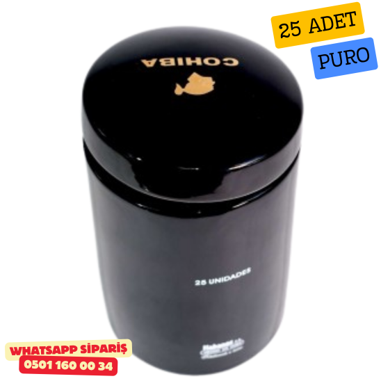 Cohiba Sıglo VI - Seramik Kavanoz - 25 Puro Dahil