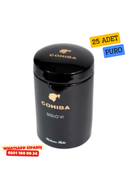Cohiba Sıglo VI - Seramik Kavanoz - 25 Puro Dahil