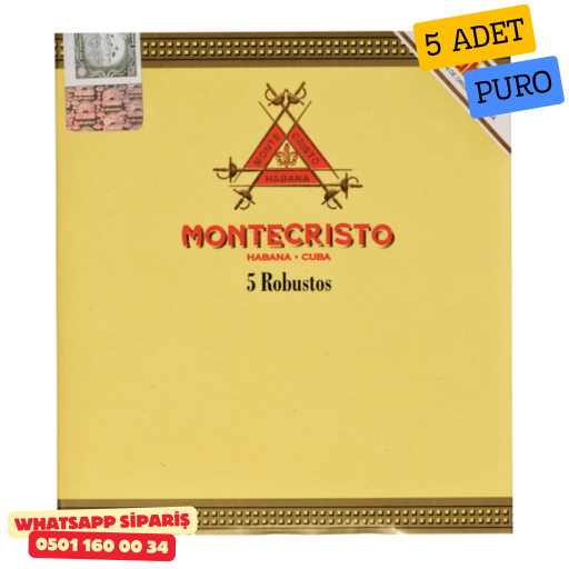 Montecristo Robustos Paket 5's
