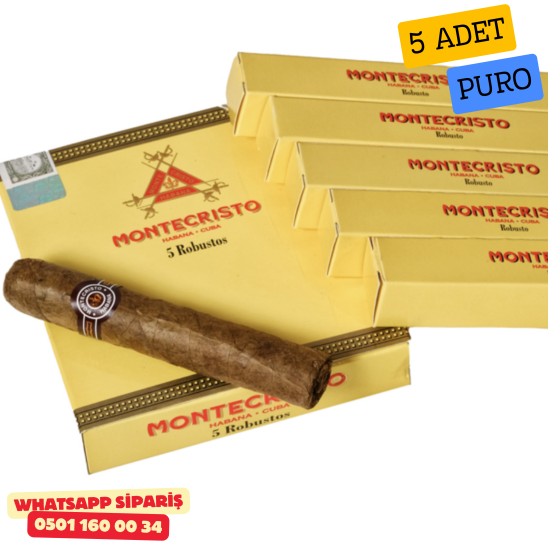 Montecristo Robustos Paket 5's