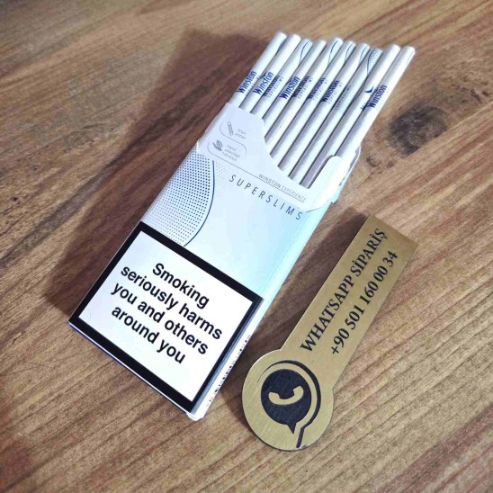 Winston Blue SüperSlims İthal Sigara x10 Paket