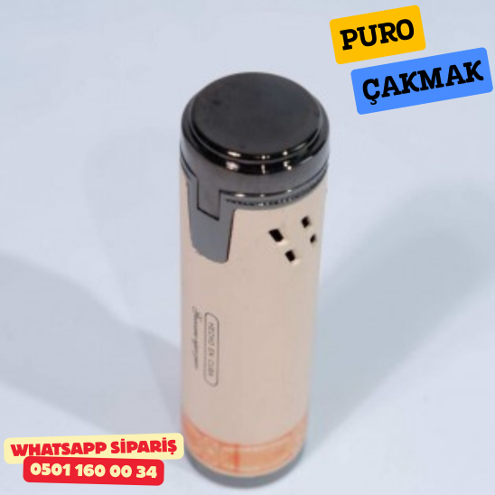 H. Upmann Özel Üretim 4 Torch Pürmüz Krem Puro Çakmağı