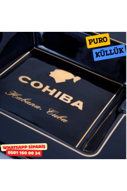 Cohiba Siyah İkili Büyük Puro Küllüğü
