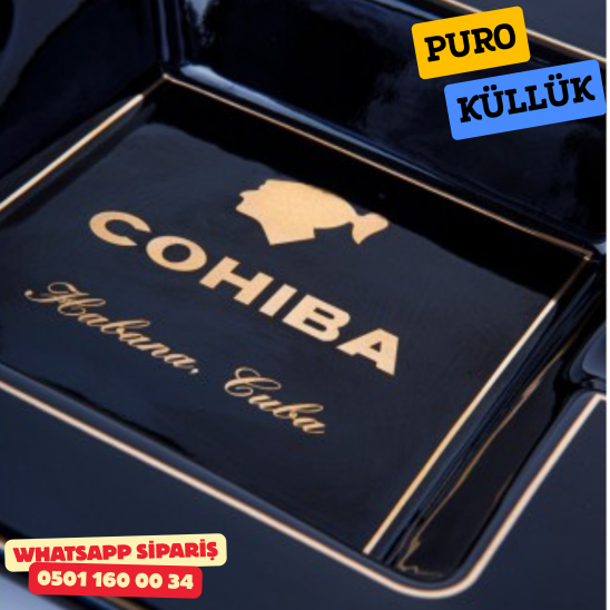 Cohiba Siyah İkili Büyük Puro Küllüğü