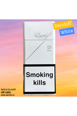 Davidoff Whıte Slim Sigara x10 Paket 