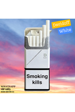 Davidoff Whıte Slim Sigara x10 Paket 