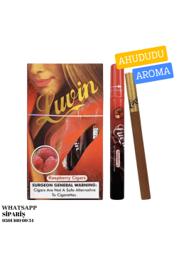 Luvin Fresh Raspberry Ahududu Aromalı Sigarillo 5's Paket