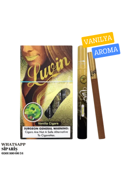 Luvin Fresh Vanilla Vanilya Aromalı Sigarillo 5's Paket