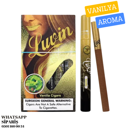 Luvin Fresh Vanilla Vanilya Aromalı Sigarillo 5's Paket