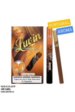 Luvin Fresh Orange Portakal Aromalı Sigarillo 5's Paket