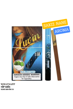 Luvin Fresh Gum Mint Sakız Nane Aromalı Sigarillo 5's Paket