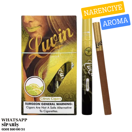 Luvin Fresh Citrus Narenciye Aromalı Sigarillo 5's Paket