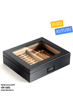 Cohiba Puro Kutusu - Karbon Humidor