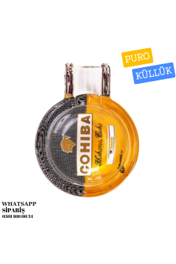 Cohiba Kristal Cam Lüks Puro Küllüğü