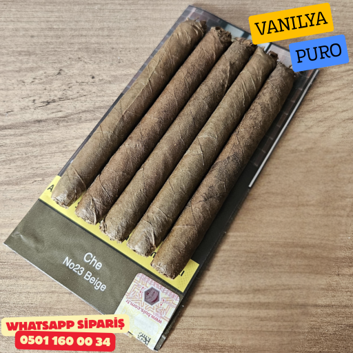 Che No23 Beige (Vanilla) Aromalı Islak Puro 1 Paket