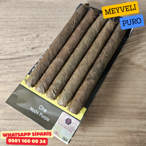 Che No24 Purple (Orman Meyve) Aromalı Islak Puro 1 Paket