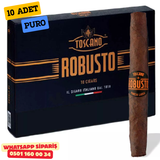 Toscano Robusto 10'lu Puro Paket