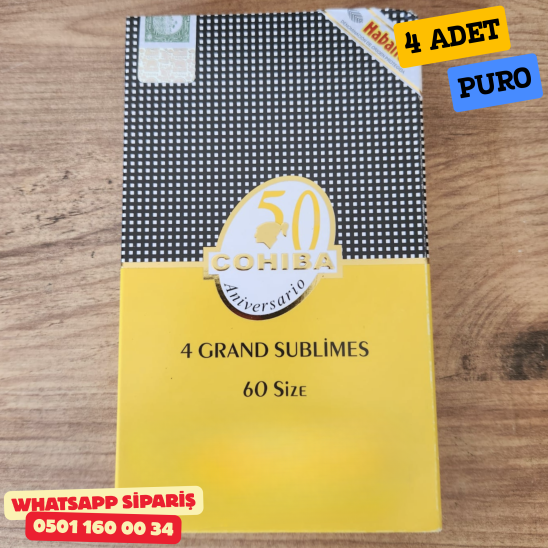 Cohiba Grand Sublimes 4's