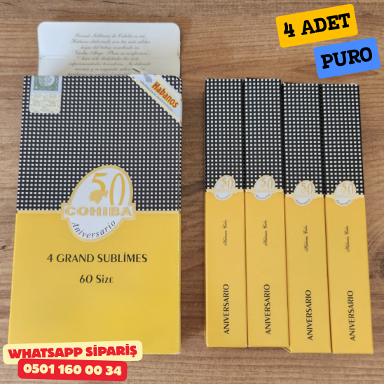 Cohiba Grand Sublimes 4's