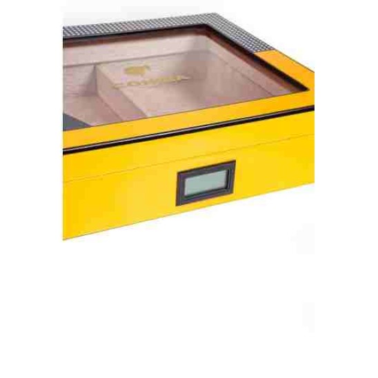 Cohiba Sarı Nokta Desenli Humidor Puro Kutusu