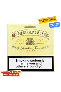 George Karelıas And Sons Smoother Taste Sigara x10 Paket