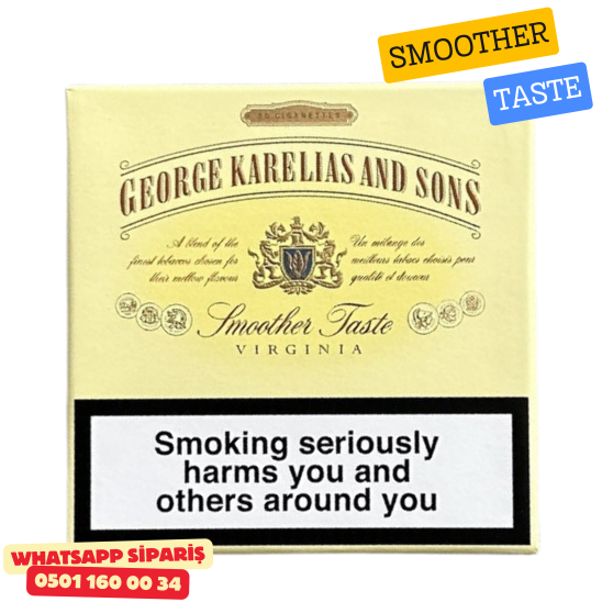 George Karelıas And Sons Smoother Taste Sigara x10 Paket