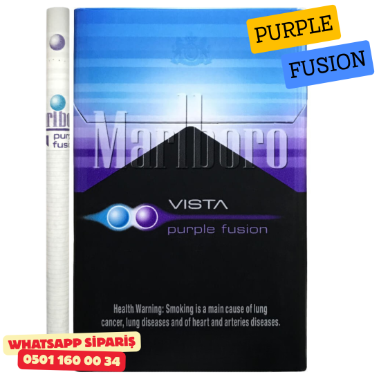 Marlboro Vista Fusion Purple Sigara ( Böğürtlen ve Mentol ) x10 Paket