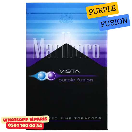 Marlboro Vista Fusion Purple Sigara ( Böğürtlen ve Mentol ) x10 Paket